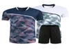Новые мужские и женские футболки для бадминтона039s, подходящая одежда, рубашки для бадминтона, шорты, футболки для настольного тенниса и тенниса Shi5659882