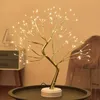 Tafellampen 1 pc LED -tak Tree Lights USB en batterij bediende 2 Mode Touch Switch Coperdraad Tree Lights Outdoor en Interieur Decoratie Kerstfeest Tabl