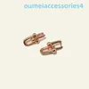 2024 Jewelry Designer Brand Dangle Chandelier Graduated Hardwear Link Earrings for Women Girls Gift