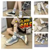 Designer Leather Women Casual Shoes Triangle Chunky Sneakers Luxury Woman Classic Matte Trainers GAI