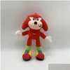 Stuffed Plush Animals 20Cm Super The Hedgehog P Soft Toys Shadow Amy Rose Knuckles Tails Peluche Dolls Gift For Kids Drop Delivery Gif Otolv