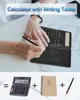 TONLISH Solar Portable Folding Scientific Calculator LCD Screen Writing Tablet With Stylus Pen 240227