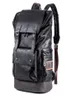 leather sport backpack men Anti Theft Laptop backbags vintage Travel bagpack Male computer school bag for boys4352862