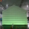 10 млx6mWx4mH (33x20x13,2 фута) Disco Light N Противотуманная машина Черный куб Надувная барная палатка Надувной ночной клуб Портативная надувная палатка для вечеринок Бесплатная доставка по воздуху