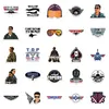 Adesivos de carro 50pcs filme Top Gun Maverick adesivo Tom Cruise Iti para DIY Lage Laptop Skate Motocicleta Bicicleta Drop Delivery Autom OTQN2