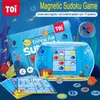 3D Buzzles Toi Kids Cartoon Magnetic Sudoku Logic Board Game Game الأطفال