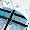 Storage Boxes Transparent Garment Bag Cheer Uniform Costume Clothing Dustproof With Multi Pockets For Moisture-proof