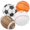 Table Lamps 4Pcs Ceiling Hanging Sports Themed Lantern Baseball Basketball Football Rugby
