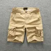 Szorty towarowe dla mężczyzn Summer Casual Shorts Mens Mand Mand Krótkie Spodnie Multi-Pieszeńskie Polejek ładunkowe Man 240312