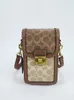 BROTRO TRENDY PRINT CROSSBODY CONTROWATION COLTHED BAG MINI الهاتف المحمول العمودي مربع صغير 240308