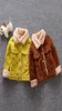 Moda bambino capretti cappotto ragazzi velluto a coste manica lunga capispalla casual ragazze pelliccia sintetica addensare giacca calda bambini vestiti invernali A40351572361