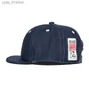 Boll Caps Four Seasons Fashion Short Brim Denim Baseball C Men Women Dad Hat Justerbar Trucker Style Low Profile CS L240314