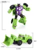Figury zabawki akcji 22 cm Transformacja Robot Car 6 w 1 defensor dewastator zabawka Figura Abs Ab