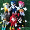 Stuffed Plush Animals 20Cm Super The Hedgehog P Soft Toys Shadow Amy Rose Knuckles Tails Peluche Dolls Gift For Kids Drop Delivery Gif Otolv