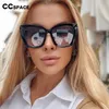 Diseñador 54420 Gafas de sol Hombres Mujeres Gafas de sol populares Señoras Gafas negras Gafas de conductor Uv400 Lente gradiente 18 OZ