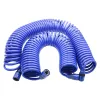 Reels 10M,15M Flexible tube Spring Hose Garden Lawn Watering Irrigation Car Washing Hose With Quick Connector Irrigation Accessories