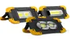 Mobile Power Lampe LED Portable Spotlight LED Arbetsljus laddningsbart 18650 Batteri utomhusljus för jaktcamping LED Latern 8363415
