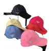 Tasarımcı Caps Çift Stil Yan Etiket Şeker Renk Kavisli Eaves Beyzbol Güneşlik Güneş Koruyucu Ördek Dil Açık Binicilik Güneş Kase Şapka Top Hatxene