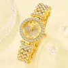 Armbanduhren Frauen Schmetterling Zifferblatt Uhr Marke Design Weibliche Uhr Stahl Armband Quarz Luxus Mode Set Mit Diamanten