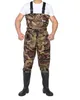 Wodoodporne wodoodporne wędkarstwo Unisex Wader Nylon PVC Wadery wędkarskie