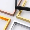 Frame Picture Frame Metal Poster Frame Floating Aluminum Photo Frames For Wall Art Decor Unassembled Frame No Glass 60X90cm DIY Frames