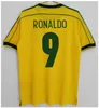 1998 Brasil soccer jerseys 2002 retro shirts Carlos Romario Ronaldo Ronaldinho 2004 camisa de futebol 1994 BraziLS 2006 RIVALDO ADRIANO 1988 2000 1957 retro shirts