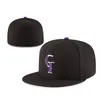 Sport chaud Chapeaux ajustés Chapeau Snapbacks Casquettes de football réglables Tous les logos de l'équipe Mode Broderie extérieure Coton Fermé Bonnets de pêcheur Flex Designer Taille 7-8