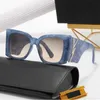 女性と男性のためのデザイナーの豪華なサングラスデザイナーサングラスY SLM6090同じスタイルメガネクラシックキャットアイナローフレームバタフライグラス