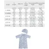 Badkläder 2023 Summer Baby Swimwear Romper Print Cap+bodysuit 2 PCS Polyester Bathing Swimming Clothes 9m7t For Children Barn Baddräkter