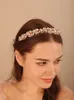 Trendy Preal Rhinestone Bridal Crown Diamonds ręcznie robione ślubne włosy akcesoria druhna biżuteria do włosów