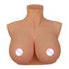 Crossdresser Silikon Fałszywe kobiety Ciało piersi Forma Pierś