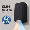 AIKE Mini Portable Hand Dryer Household Automatic Wall Dryers Bathroom Drying Hands Quickly 1015s ABS Material AK2822 240228