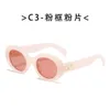 Zonnebrillen voor vrouwontwerper Man 2023 Arc de Triomphe ovale zonnebril mannelijke ster dezelfde vrouwelijke mode -ins stijl met doos