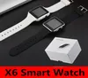 X6 Bleutooth Смарт-часы-браслет Телефон со слотом для SIM-карты TF и камерой для Samsung iPhone android IOS Smartwatch8357725