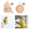 Inne zaopatrzenie ptaków żucie zabawki trening Parrot Block Activity Block dla Budgies Parrotlety Średnie duże ptaki kakadki