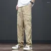 Pantaloni da uomo Arrivo Palestra Uomo Nylon Casual Tubo dritto Materiale sottile Studente giovanile Trendy coreano Recensioni Abbigliamento