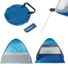 ملاجئ 2020 ترقية خيمة شاطئ مقاومة للماء قابلة للطي في الهواء الطلق UV Sun Shelter Lightweight Beach Sun Shadebeach Tents لـ 23 شخصًا