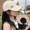 Bollmössor hög utomhus baseball cap kvinnor sommar tom svans sol visir hattar mode klassiker löpande sport solcreen snapback hatt