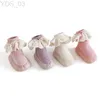 Kids Socks Baby Girls Ruffle Socks With Rubber Soles Infant Sock Newborn Autumn Children Floor Lace Flowers Shoes Anti Slip Soft Sole Sock YQ240314