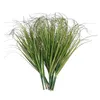 Decorative Flowers 12 Pcs Artificial Shrub Plants Faux Bouquet Fake Planta Imitation Grass Adornment Outdoor