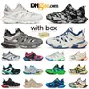 Luxurys Top Qualité 2024 Avec Box Track 3 3.0 Designer Plat Casual Chaussures Vintage Old 17fw Belenciaga Hommes Femmes Graffiti Hommes Femmes Baskets Mocassins Balencaigaes Chaussure