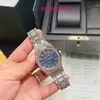 AP Watch El último reloj de celebridades Royal Oak Reloj mecánico automático de acero de precisión 15400ST.OO.1220ST.03 Reloj de negocios y de ocio con placa azul