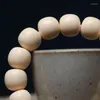 Strand Ivory Nut Old-Styled Bead 14mm 15mm Men's And Women's Round Beads Single Circle Bracelet