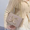 Дизайнерская сумка роскошная DGG Женская модная рюкзак металлический плеч