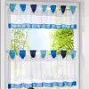 Curtains Roman Rings Kitchen Blinds Window Sheer Tulle Short Curtains For Living Room Bedroom Tulle Cafe Home Decor Sling Tulle Curtains