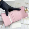 nEW 24SS mirror Designer Wallets DHgate Luxury TRIOMPHES Womens mens purse and handbag Leather passport id Card Holders key pouch keychain zippy Coin Purses Wallet