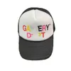 Galeries de créateurs Caps Ball CapsAmerican Dept Letter Lanvins Hat GP Graffiti Mesh Truck Driver High Profile Trendy Baseball Cap Blue Fashion Whitedoeh