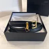 Belts Belt Designer Luxury For Women Leather Material Fashion Casual Versatile Style Great Party Travel Wear