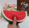 Watermelon Squishy Kawaii 145cm Jumbo Dekoracja Super powolna rosnąca zabawka Squeeze Soft Schted Cake Cake Fruit Fun Kids Toy4491554