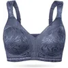 Bras Wingslove Plus Taille Soutien-gorge sans fil à couverture complète Bon soutien Sous-vêtements confortables doux Brallets de tous les jours